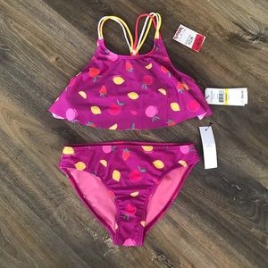 Girls 2 piece Calvin Klein bathing suit